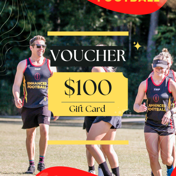 Enhanced football gift card